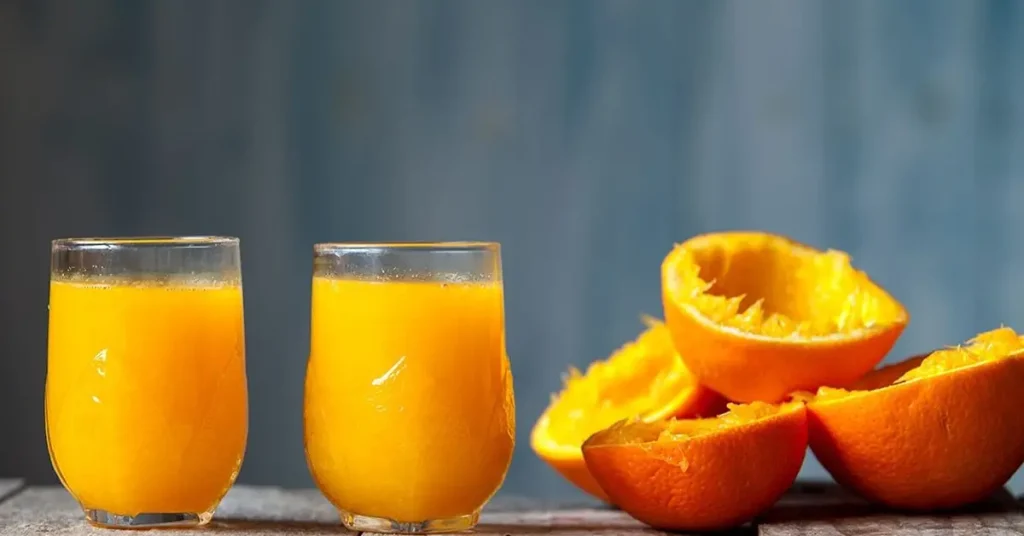 آب پرتقال سرشار از ویتامین سی