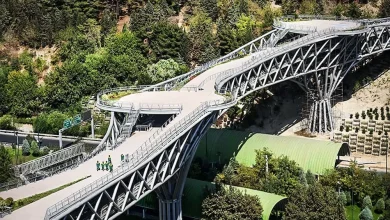 پل طبیعت از مکان های دیدنی تهران