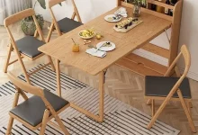 جلوه ای زیبا و کاربردی میز و صندلی