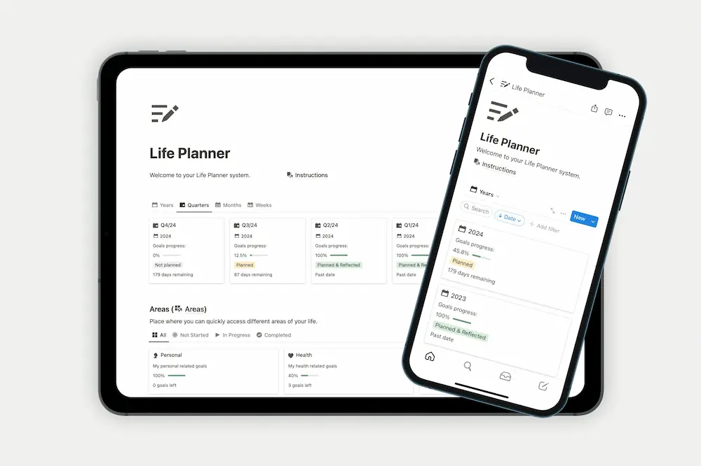 بهترین اپ برای برنامه ریزی روزانه استفاده از Notion