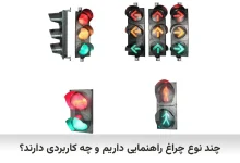 انواع چراغ راهنمایی و رانندگی