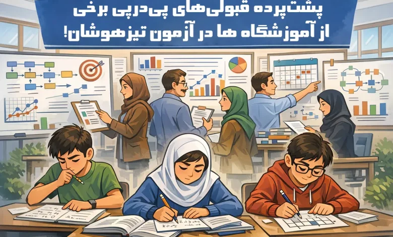پشتپرده قبولیهای پیدرپی برخی از آموزشگاه ها در آزمون تیزهوشان!