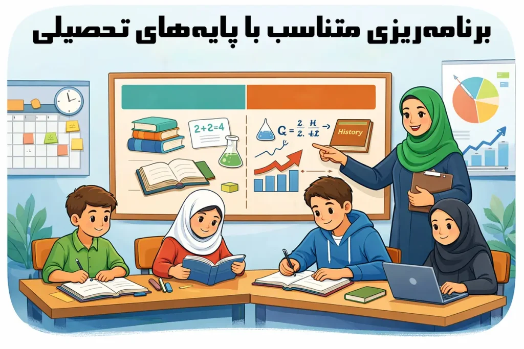 برنامهریزی متناسب با پایههای تحصیلی - پشتپرده قبولیهای پیدرپی برخی از آموزشگاه ها در آزمون تیزهوشان!