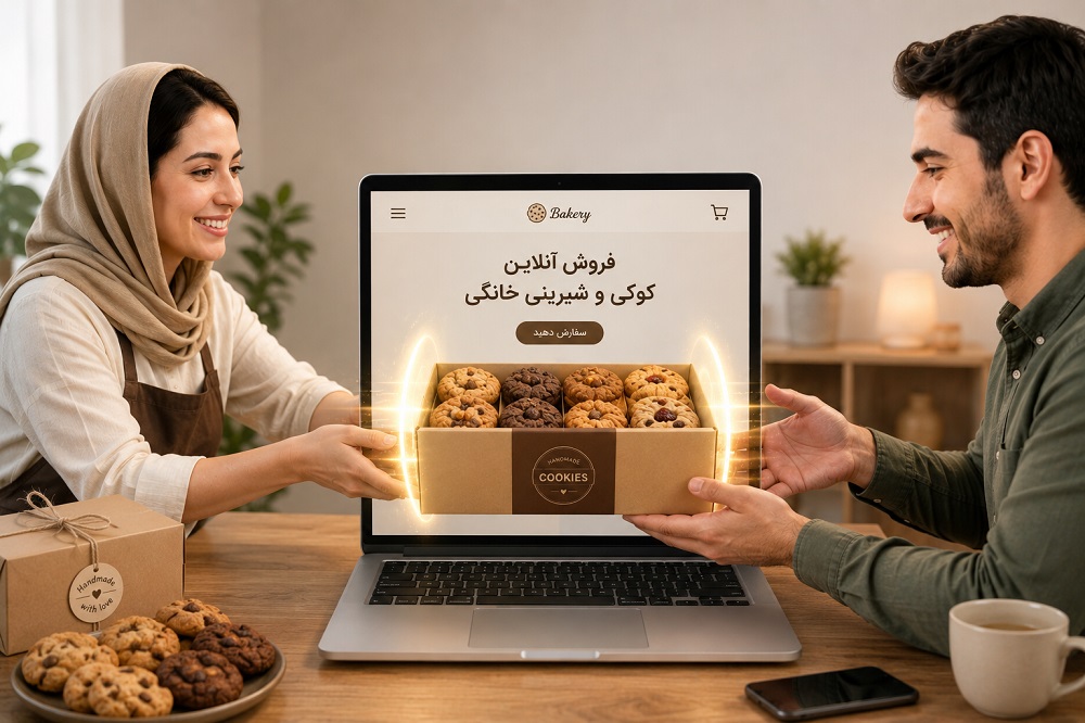 درامد فروش کوکی و شیرینی خانگی به صورت آنلاین چقدر است؟