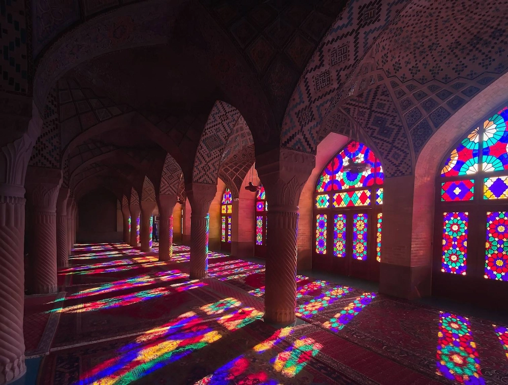 یکی از بهترین مقاصد ایران برای عکاسی مسجد نصیرالملک